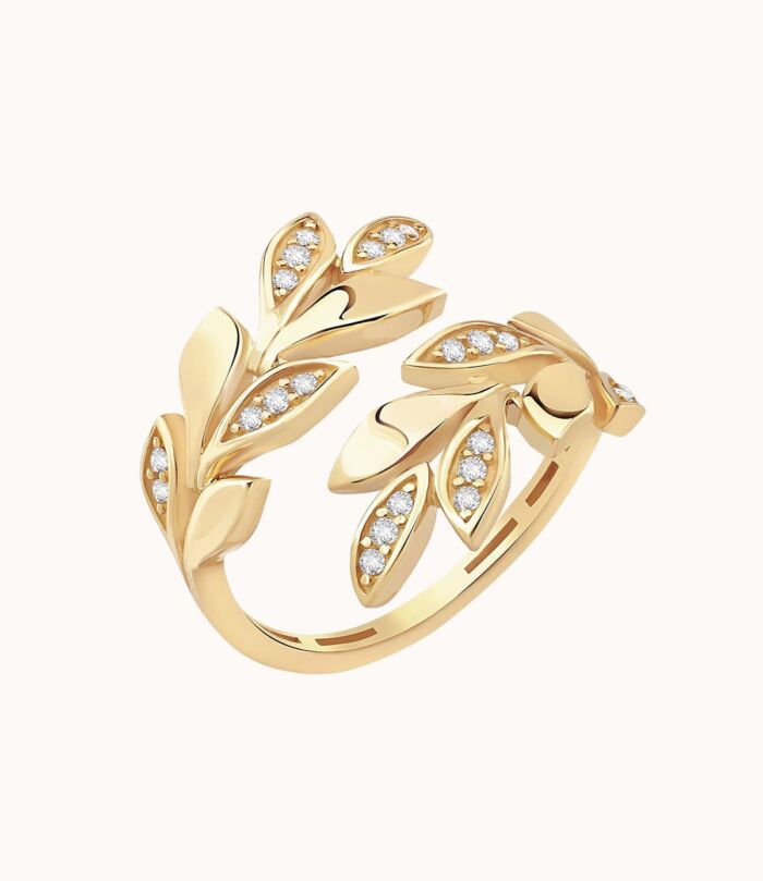 Amber shine ring