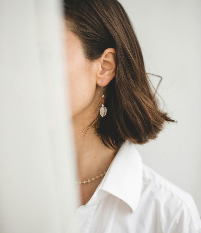 Celestial teardrop earrings - Image 2